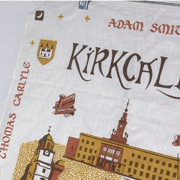 Vintage  Kirkaldy Cotton Vintage Travel Poster - Picture 8 of 12